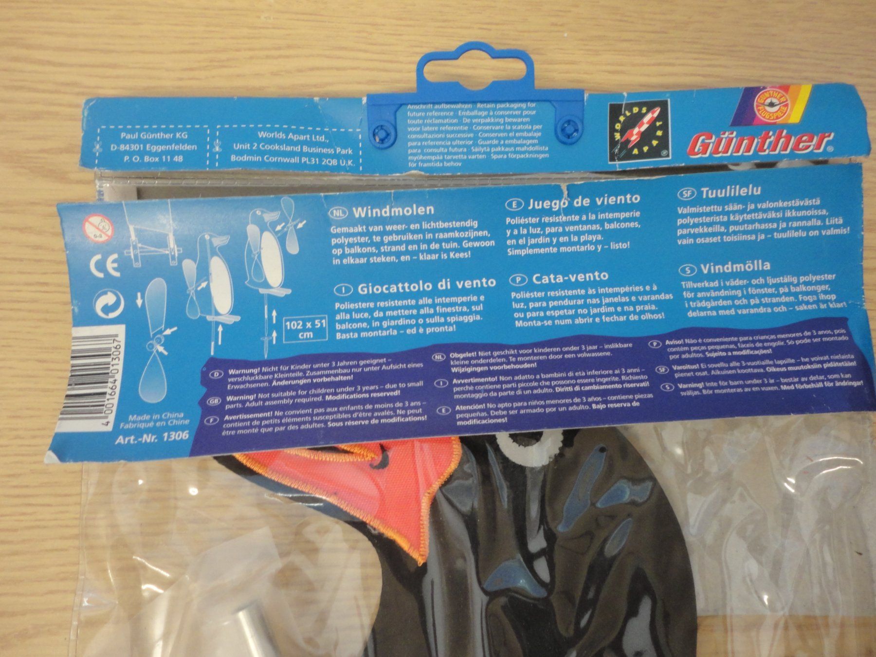 Sonstige Dekorationen & Accessoires: Windspiel Pingu – Neu und originalverpackt aus Horgen von RcModell 2