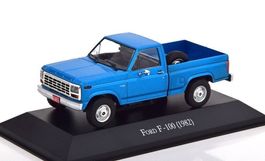 Ford F-100 Pick Up 1982 blau met.      1:43 von Altaya / IXO