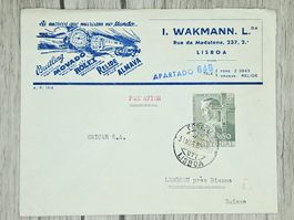 CL14 Enveloppe + Timbre Portugal 1955