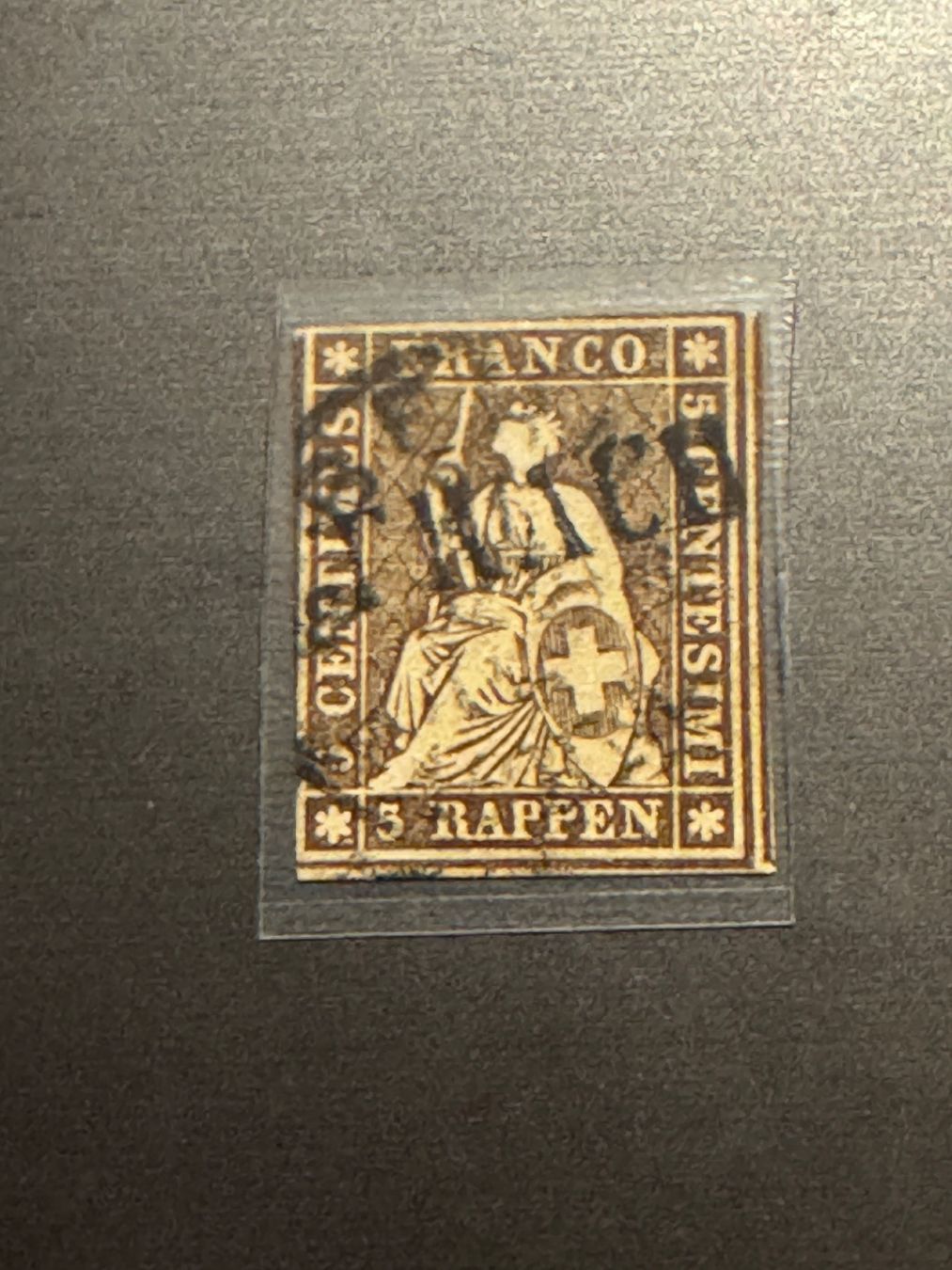 Tutti i francobolli: Toller Strubel – Usato da Uster venduto da Briefmarken