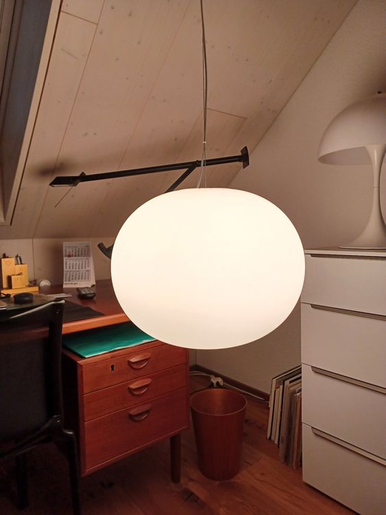 Lampe De Bureau Flos Glo Ball Basic 2 – Design Jasper Morrison (Neuf)