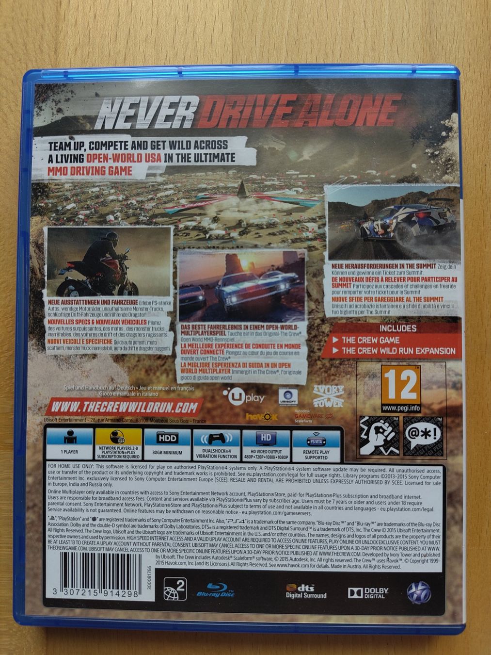 Sony Jeux: The Crew - Wild Run Edition - PS4 – D'occasion à Gümligen par urw_62l5 1