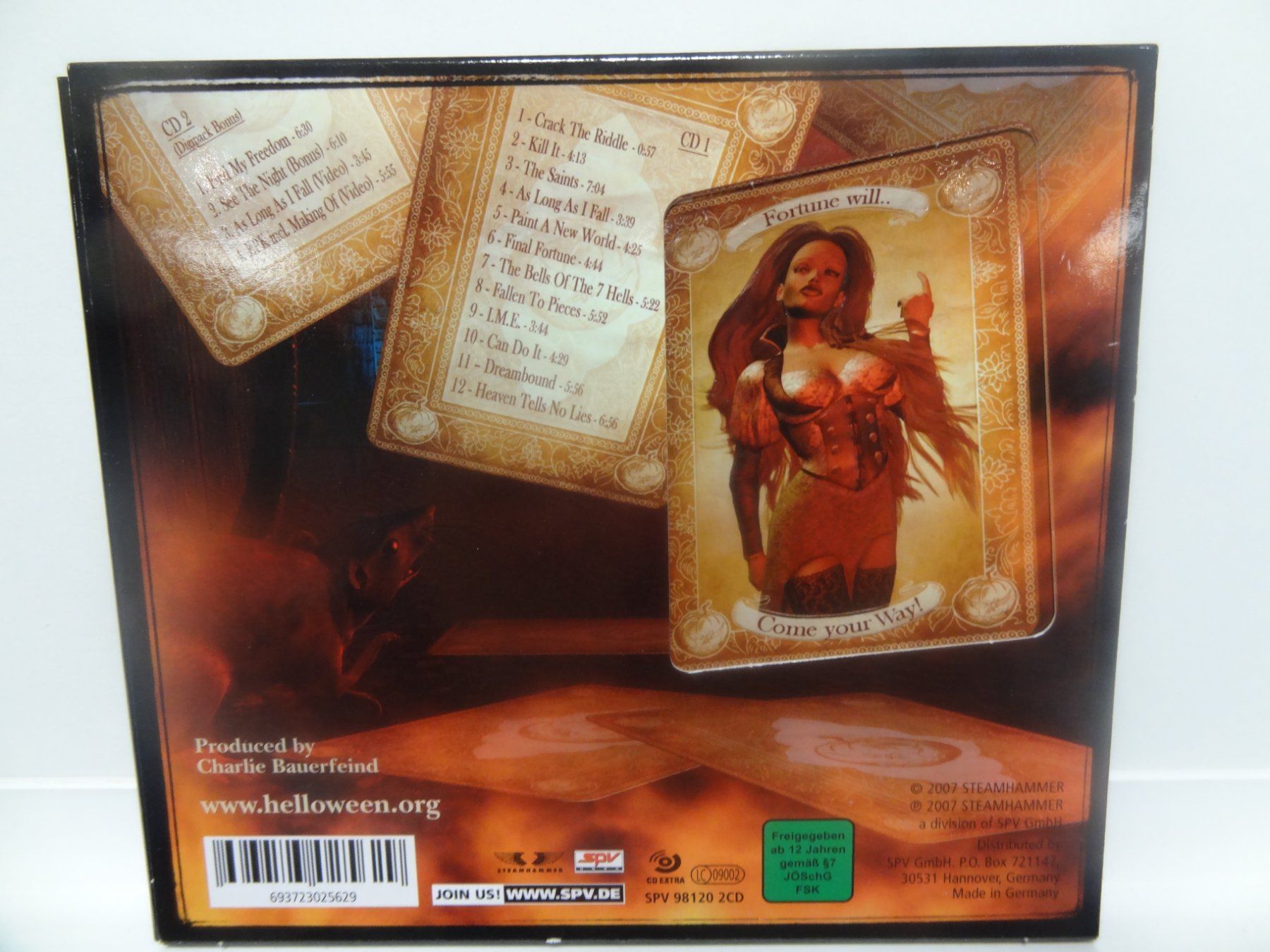 CD: Helloween - Gambling with the Devil Digipak Limited Ed. – Usato da luzern venduto da musicandart 2