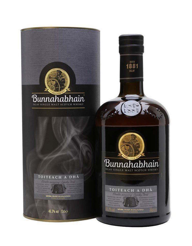 Bunnahabhain Bevande alcoliche: Bunnahabhain Toiteach a Dha – Nuovo e nell'imballaggio originale da Le Locle venduto da drinkshop