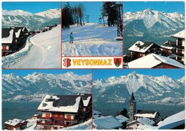 Veysonnaz - 5 Bild AK