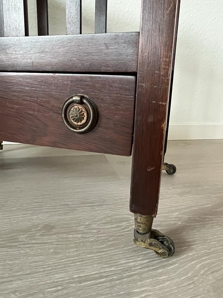 Sonstiges für Haushalt & Wohnen: Mid-Century Zeitungsständer aus Holz – Gebraucht aus Horgen von Grizzly83 5