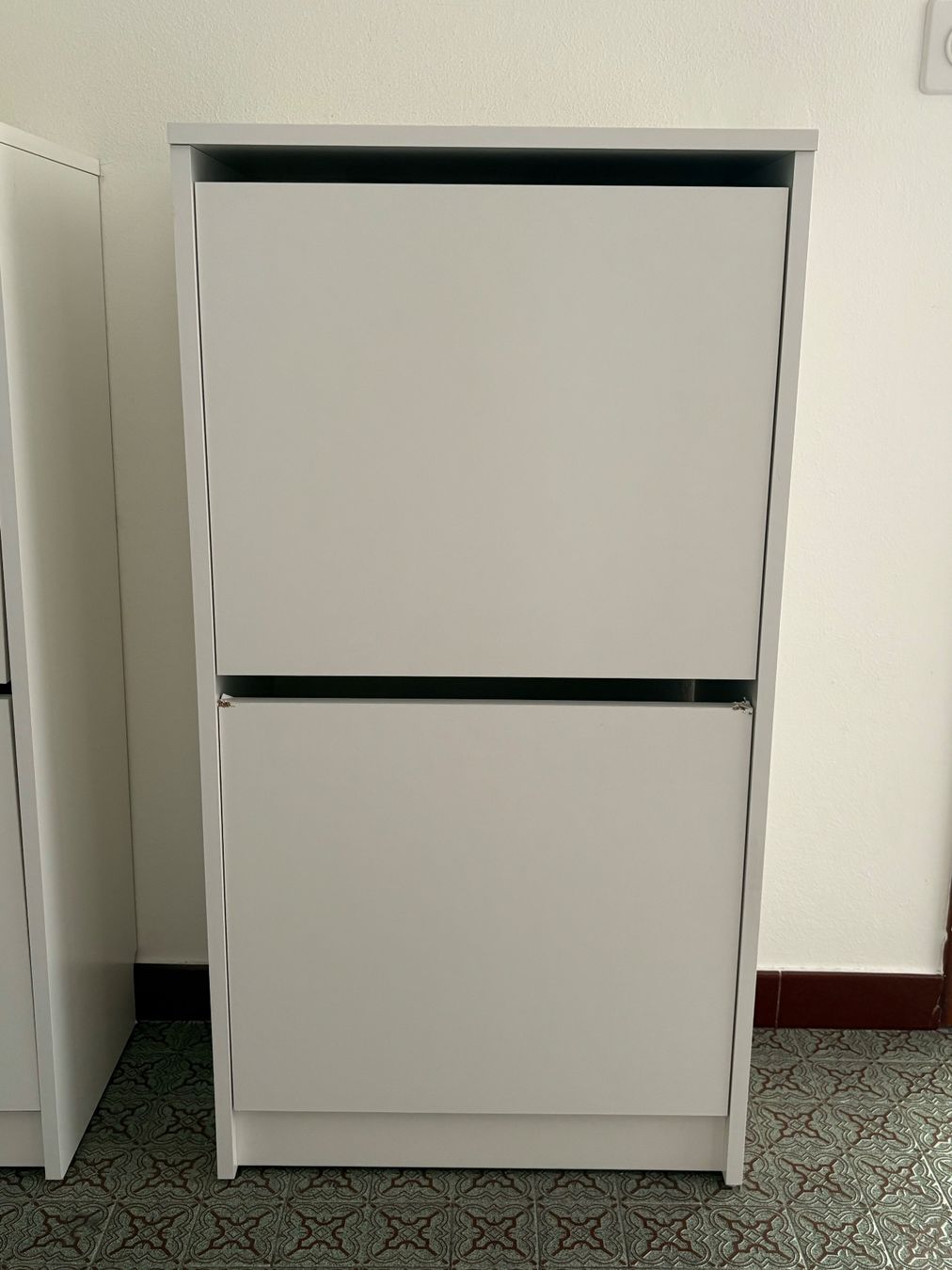 Ikea Regale: IKEA BISSA Scarpiera a 2 scomparti, bianco, – Gebraucht aus Vacallo von lit_dz2p