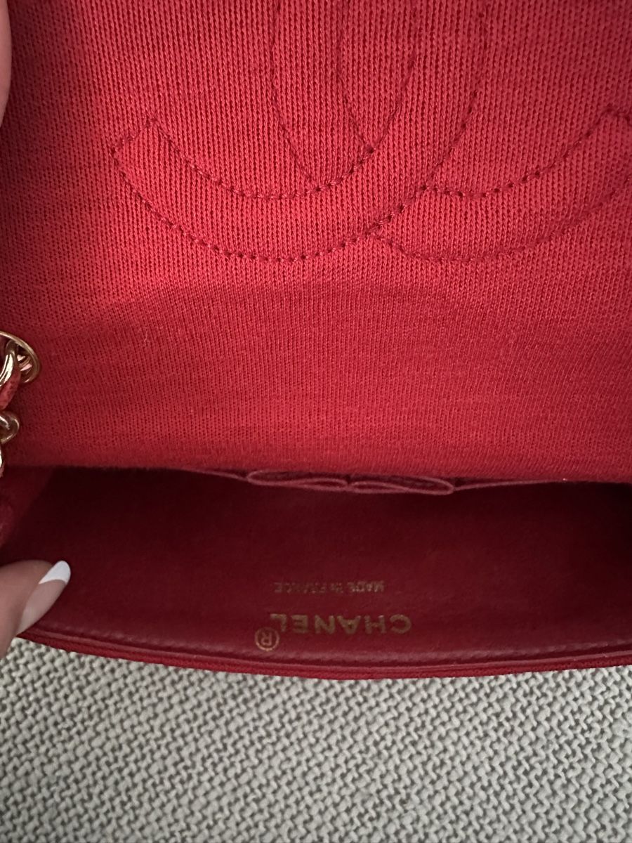 Chanel Taschen: Chanel Vintage Tasche, Rot – Neu (gemäss Beschreibung) aus Muttenz von Tschulietta_105 7