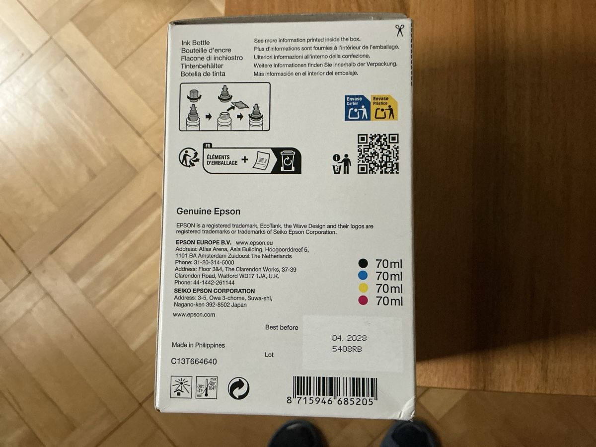Epson Druckerpatronen & Toner: Epson Multipack Tinte 664 – Neu und originalverpackt aus Schlieren von robe46 2