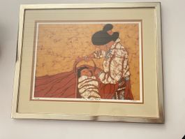 Gerahmtes Kunstwerk "The Simple Miracle" signiert 1983