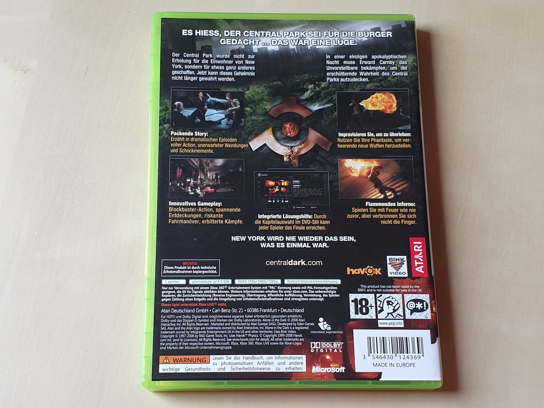 Microsoft Giochi: Alone in the Dark – Usato da Stansstad venduto da collectorsshop 1