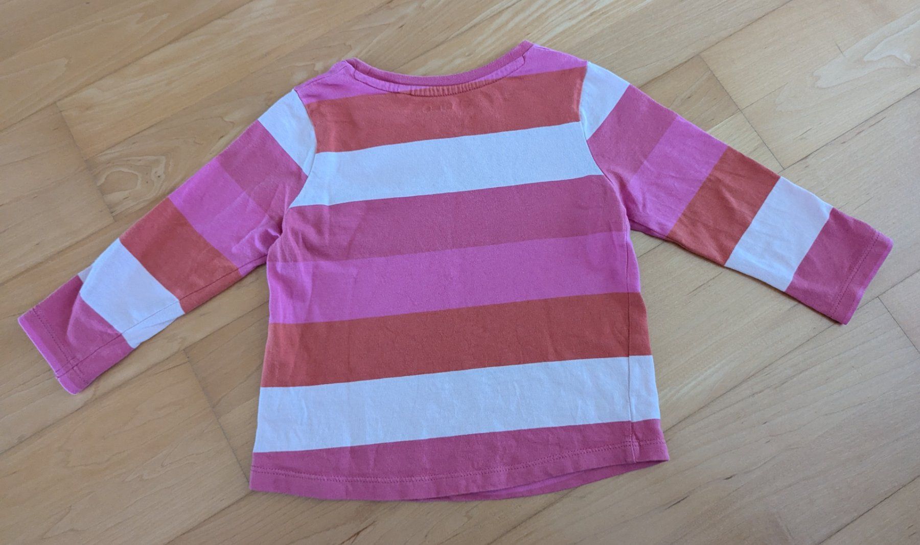 Camicette, T-shirt & Top: Langarmshirt Basics gestreift Grösse 12-18M – Usato da Uster venduto da petches 1