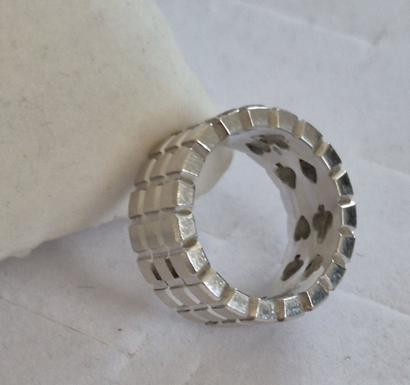 Anelli: Bague en or blanc 14 carats – Nuovo (secondo la descrizione) da st Gingolph venduto da Fast-fashion 6