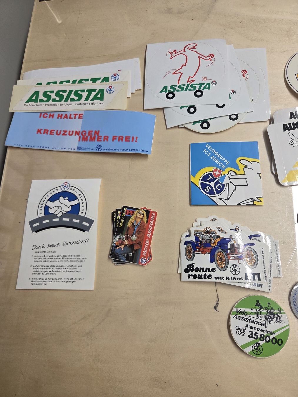 Sticker: TCS Aufkleber Sammlung  – Usato da Wetzikon ZH venduto da AmacherM 2