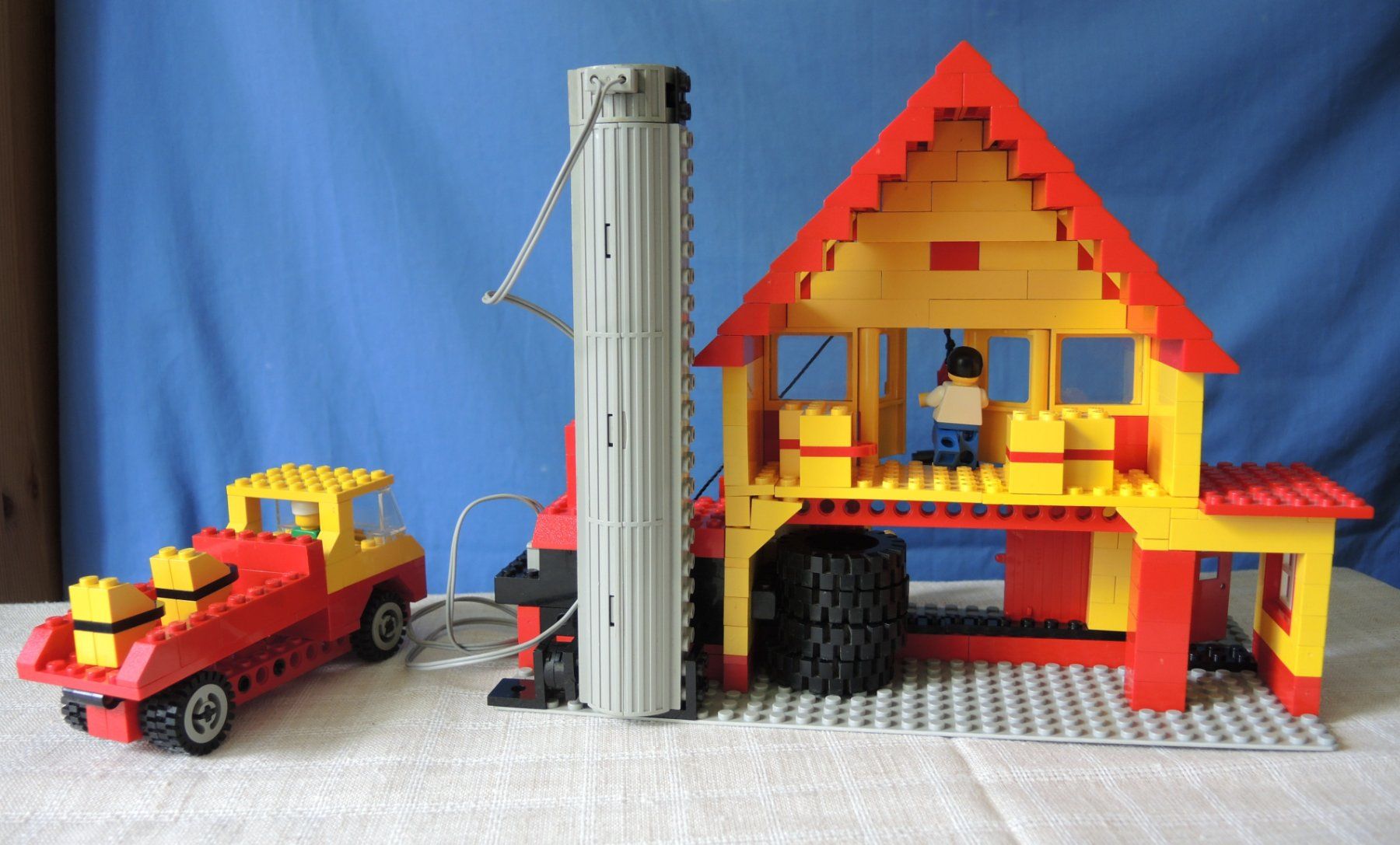 Lego Giocattoli: BASIC Building Set 740 (1985) komplett mit Motor 4.5 V – Usato da Burgdorf venduto da ursla50 2