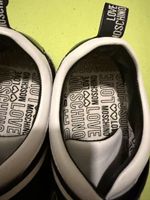 Baskets Love Moschino noir blanc taille 36 bon état
