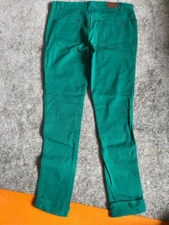 Gr. 38, Grüne Damen Sommer Hose, Grösse 36, neuwertig!