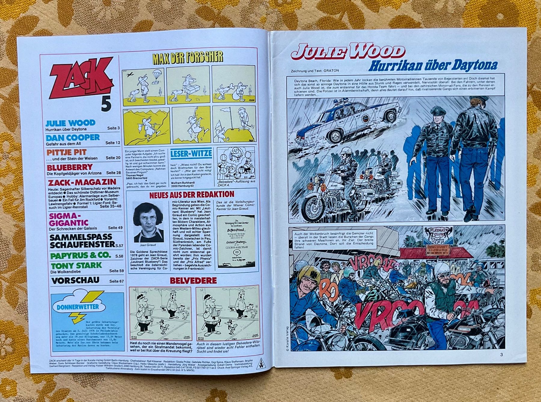 BD: Zack Heft Nr 5 von 1979 – D'occasion à Endingen par nathan05 1