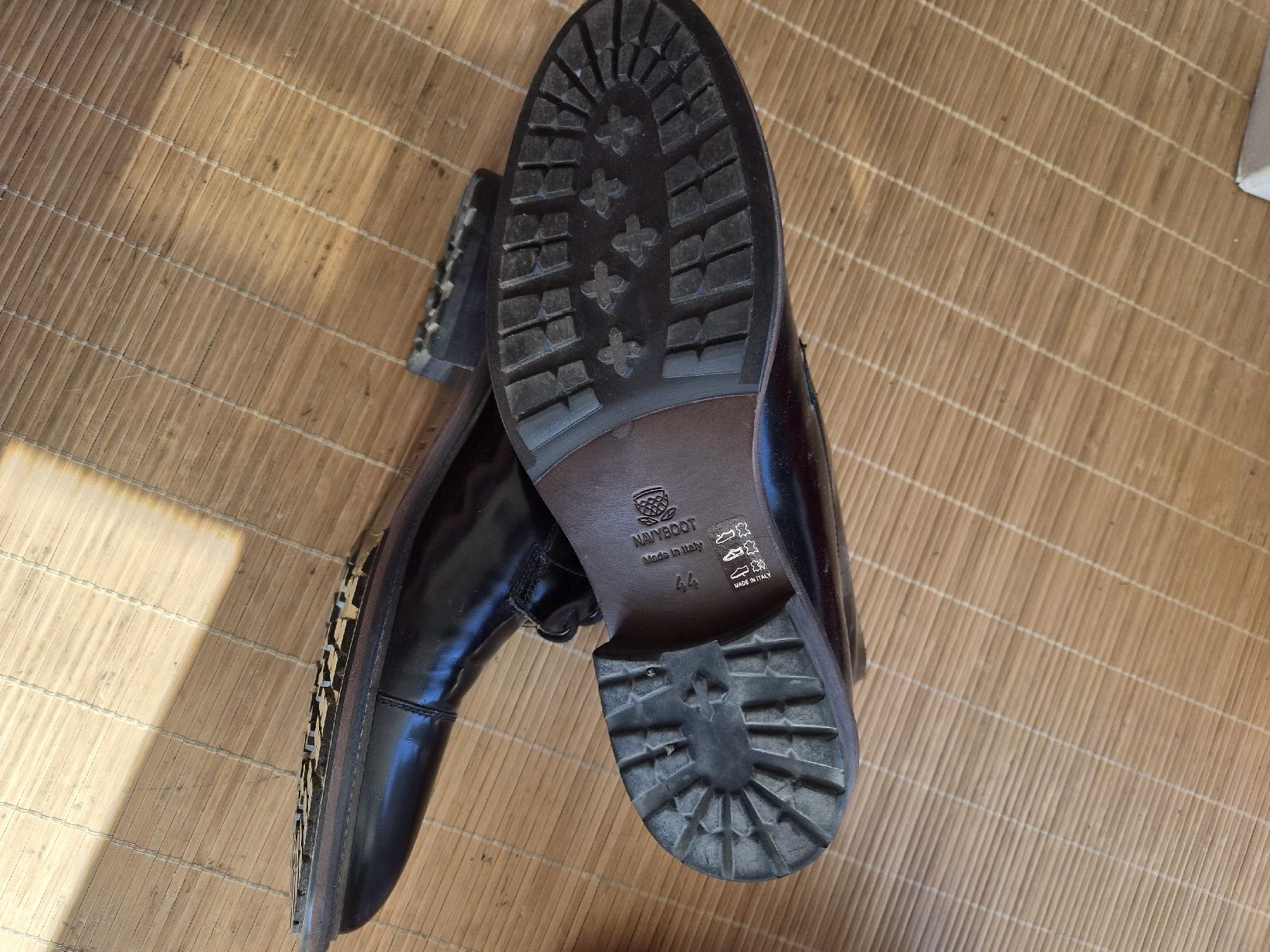 Navyboot Scarpe da uomo: Navyboot wunderschöner Lederboots Gr. 44 – Usato da Frenkendorf venduto da Moon111 5
