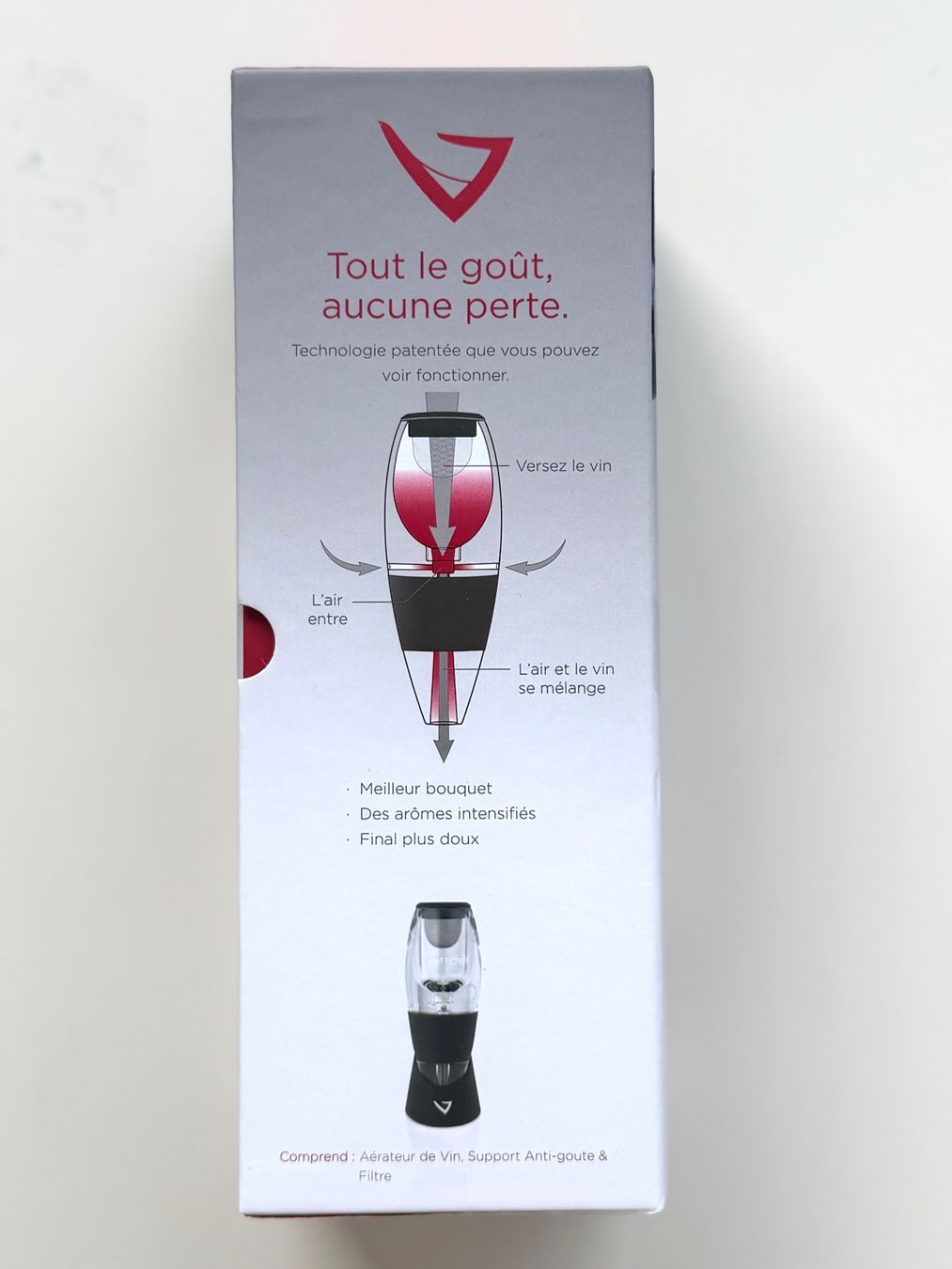 Vino: Vinturi red wine aerator - Perfect taste! – Nuovo e nell'imballaggio originale da Oberwil b. Zug venduto da Morganvob 1