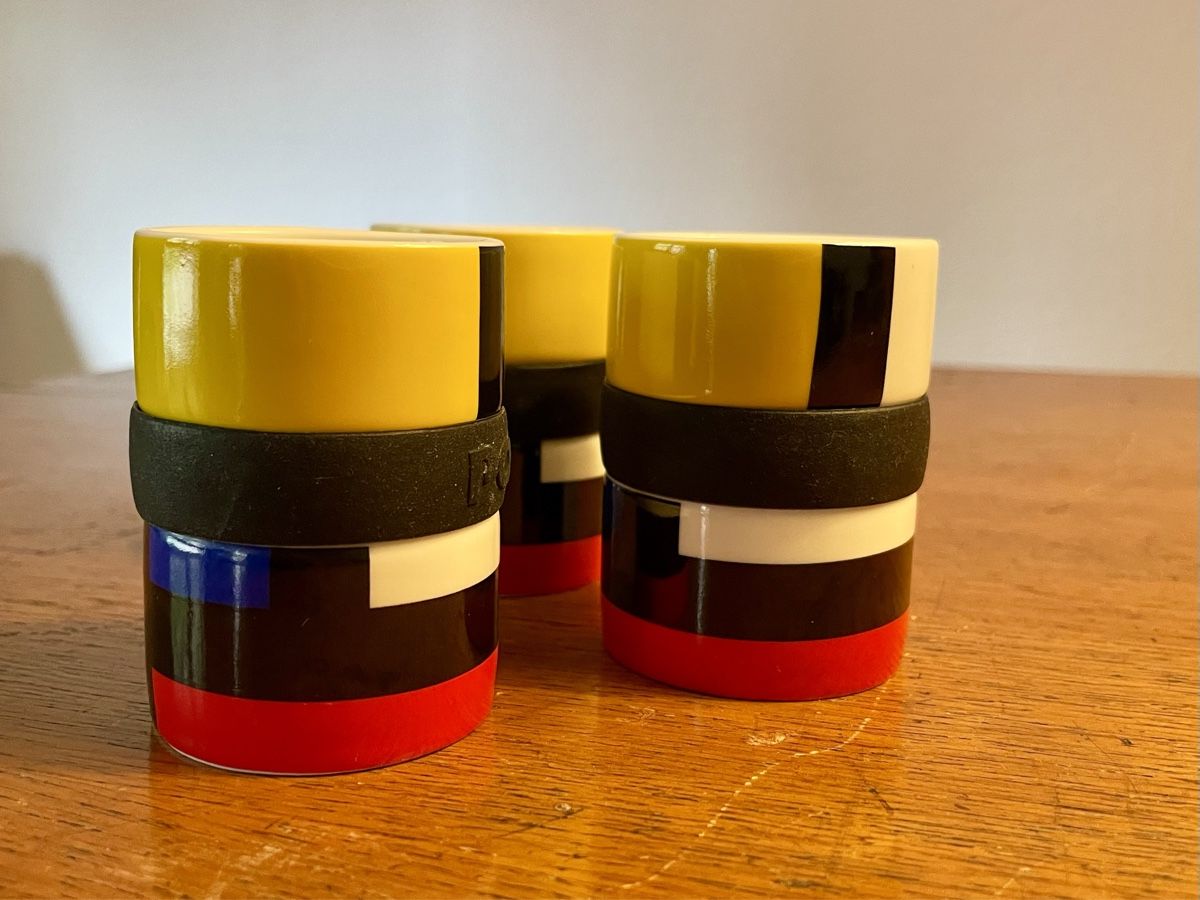 Tazze: 3 espresso coffee cups – Usato da Genève venduto da was_ksr9