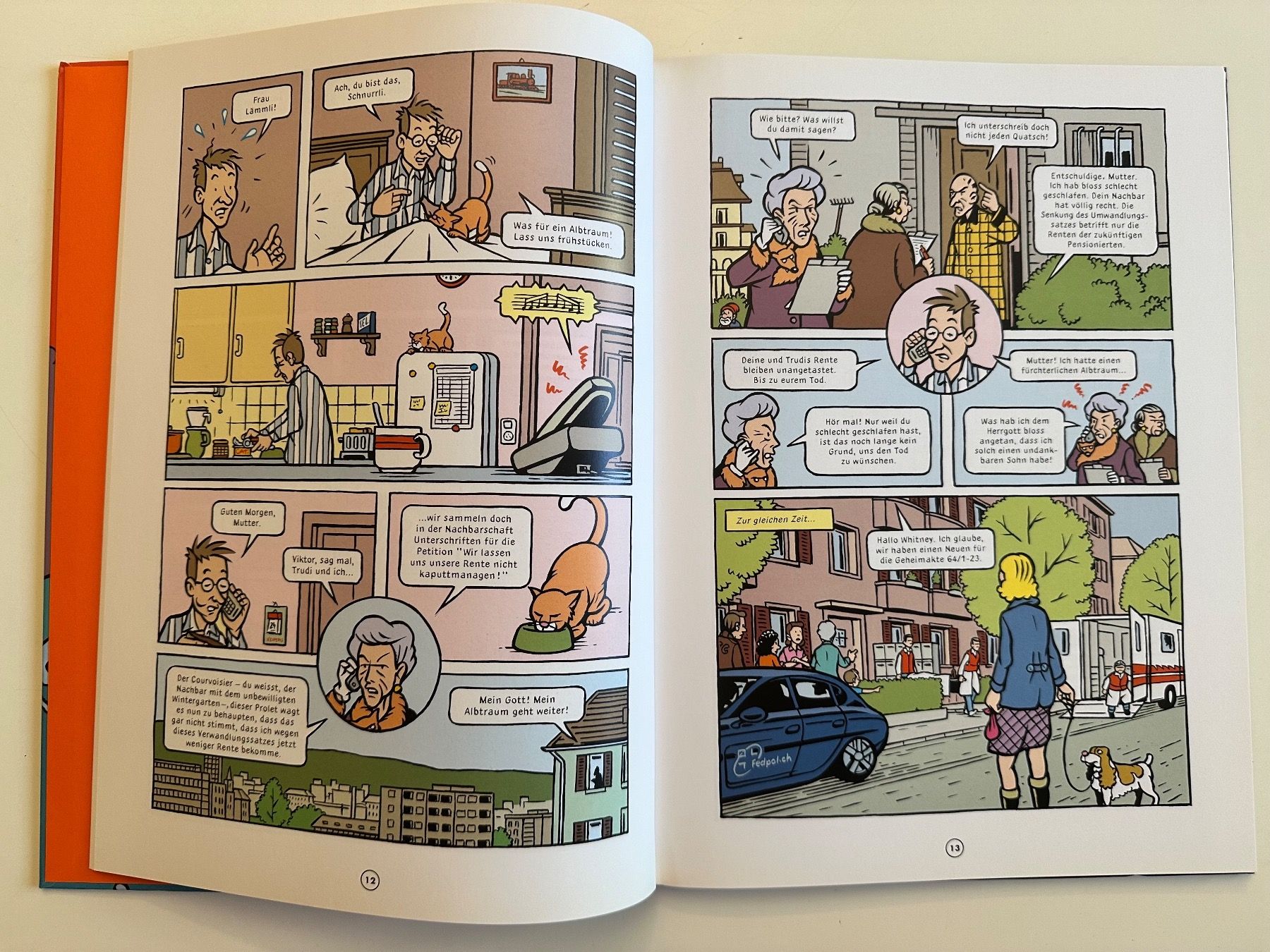 Fumetti: DIE FÜNFTE VARIABLE - CHRISTOPHE BADOUX - HARDCOVER – Usato da Münsingen venduto da Ganjam 5