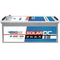 BIG DC 12V 200Ah C100 Solarbatterie