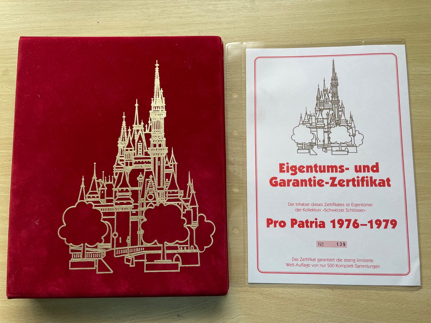 Alle Briefmarken: 16 châteaux, auf Deutsch – Gebraucht aus Sonceboz-Sombeval von Comment2