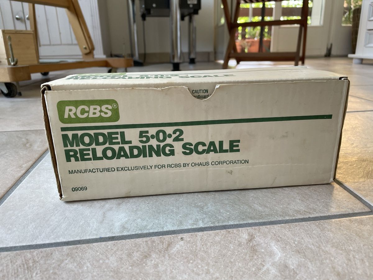 Tous les outils: RCBS Model 5-0-2 Reloading Scale gebraucht – Neuf (Voir description) à Kümmertshausen par haikai22 2