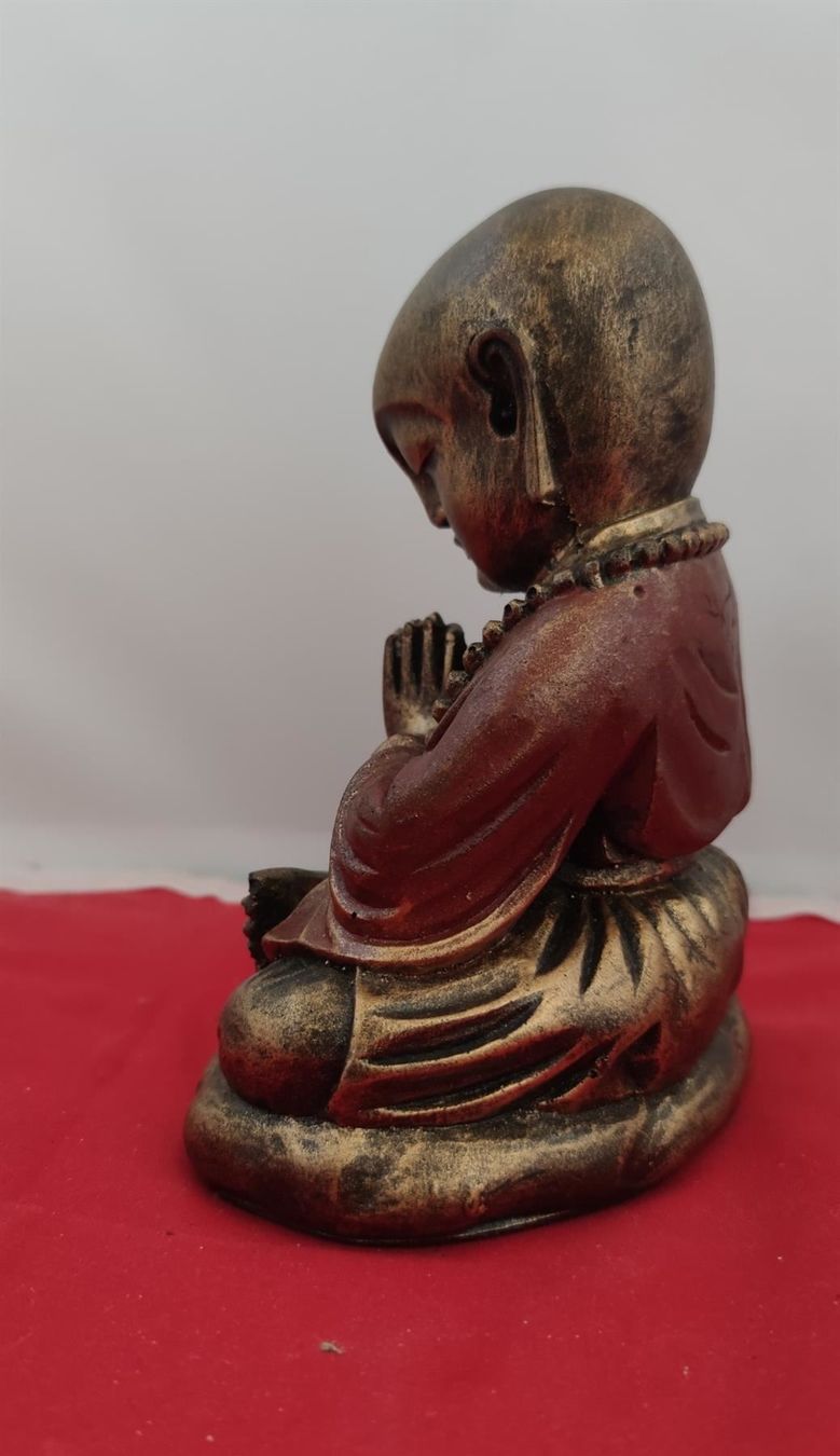 Skulpturen & Statuen: Shaolin Mönch in Meditation (Resin) /7 – Neu (gemäss Beschreibung) aus Basel von Shankar 4