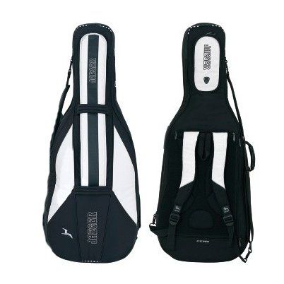 Strumenti musicali: JAEGER Custom Cello Tasche 4/4 - Schwarz/Anthrazit – Nuovo e nell'imballaggio originale da Murten venduto da Musicrent