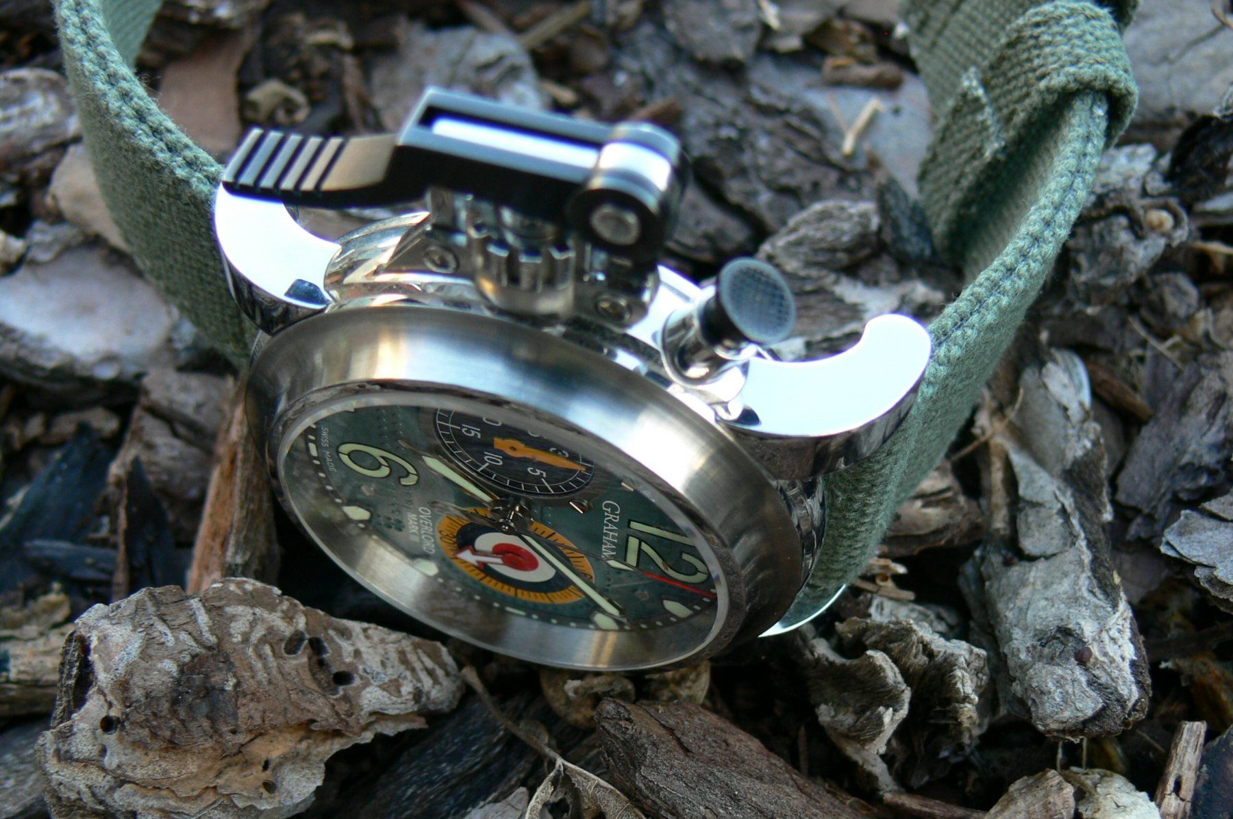 Graham Orologi: Graham Chronofighter overlord III  Spitfire   47mm Automatic – Usato da Remigen venduto da Kelias 8