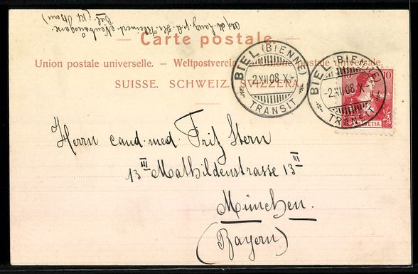 Cartes postales: AK Biel, Amthaus – D'occasion à Berlin par bartko-reher 1