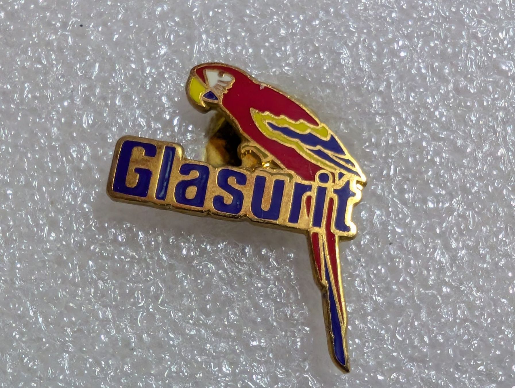 Placchette & Badge: Ansteckpin 245: Glasurit Papagei – Usato da Oppligen venduto da Pin-Fall-Shop