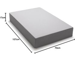 1x Hüpfmatratze für alle kleinen Hüpfer 107x70x17 genoppt