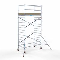 Rollgerüst Masse: 0.75x2.00 Arbeitsh. 6.20m gebrauchsspuren*