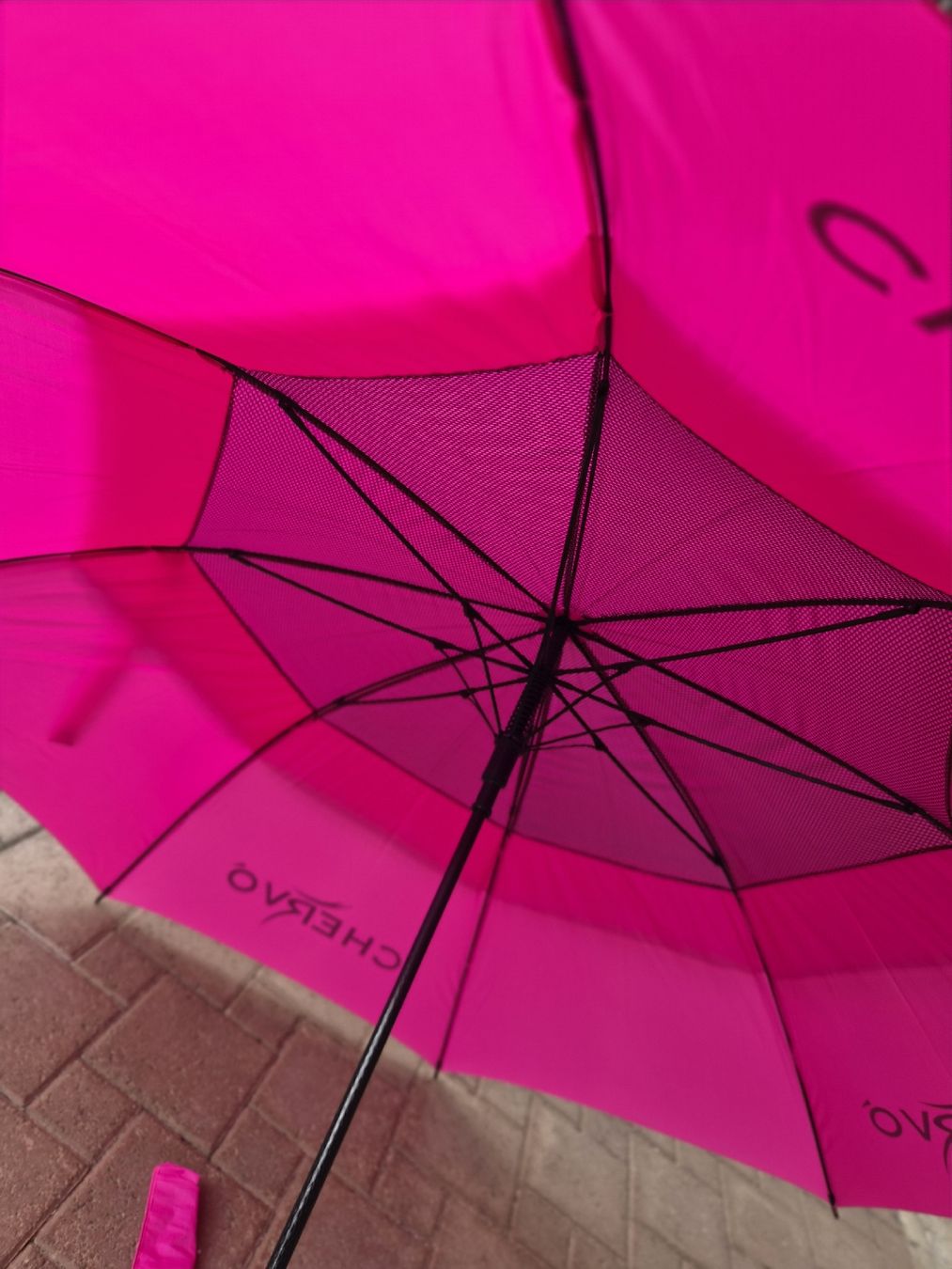 Parapluies: Chervo Golf Regenschirm, pink – Neuf (Voir description) à Adlikon par jahr01 3