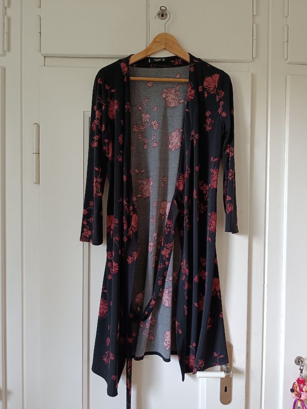 Mango Vestiti: Mango Wickelkleid, Herbstmuster, Gr. M – Usato da Zürich venduto da salsera44 2