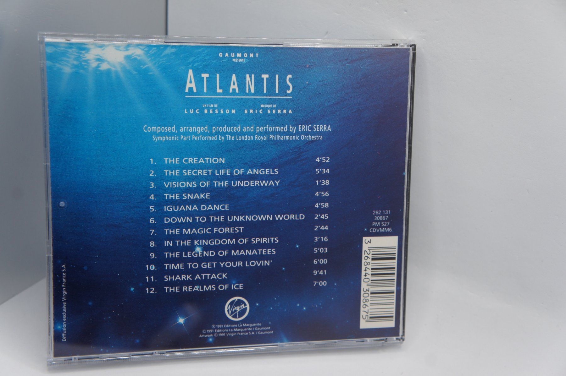 CD: CD Atlantis Eric Serra Soundtrack – Usato da Ernetschwil venduto da luisvonerni 2