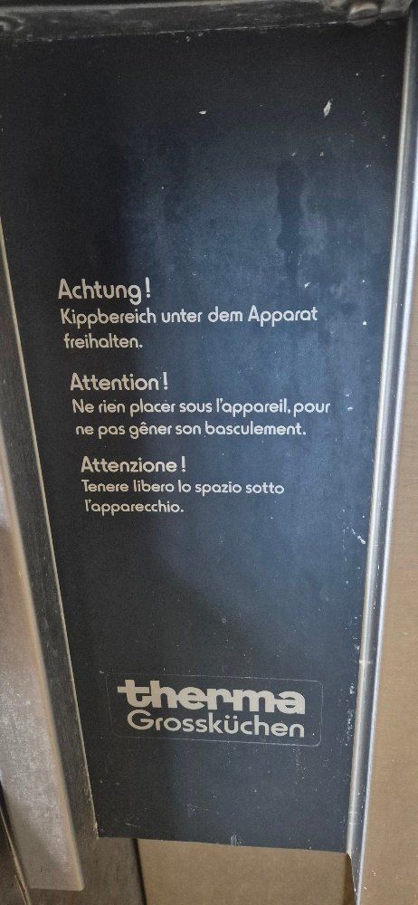 Therma Elettrodomestici da cucina: Gastro. Kippkessel Therma – Usato da Pratteln venduto da Rudinsteiner 2