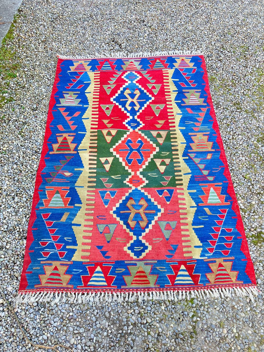 Kilim Tappeti: Alter Kelim mit wunderschönen Farben. – Usato da Horw venduto da luzernicus 5
