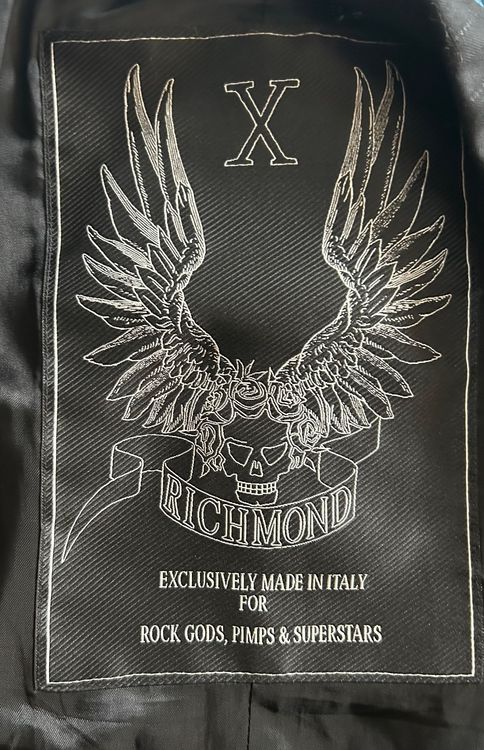John Richmond maglia girocollo uomo Padile nero main image 1