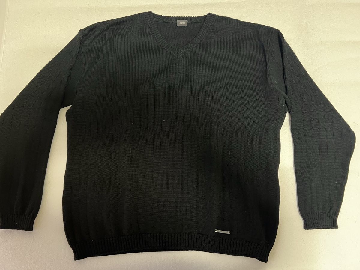 Joop Pullover & Sweatshirts: Joop: Schwarzer Herren Pullover mit aus Wolle, Grösse 52 – Gebraucht aus Zürich von Lala_11