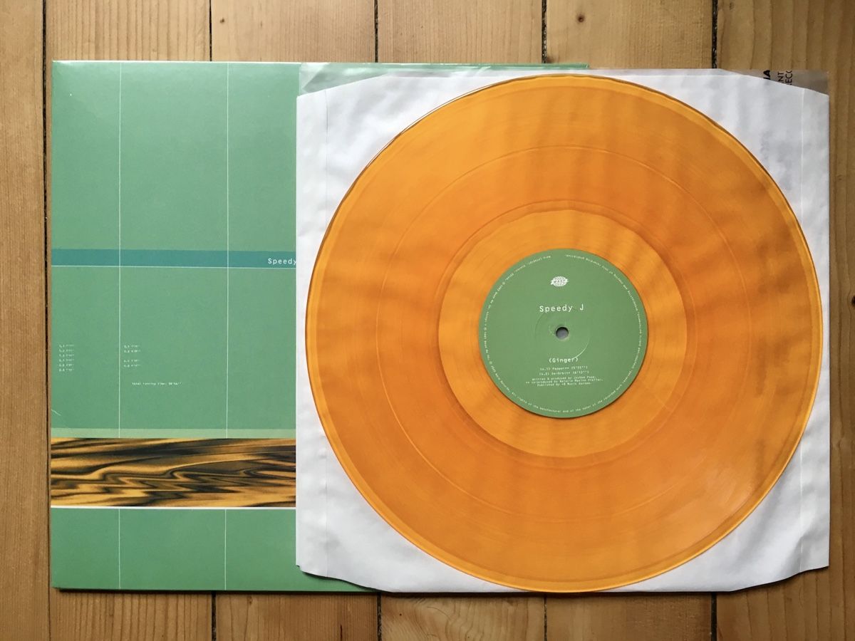 Schallplatten: Speedy J - Ginger LP (2023 colour LP) – Neu (gemäss Beschreibung) aus Genève von Januacoeli 4