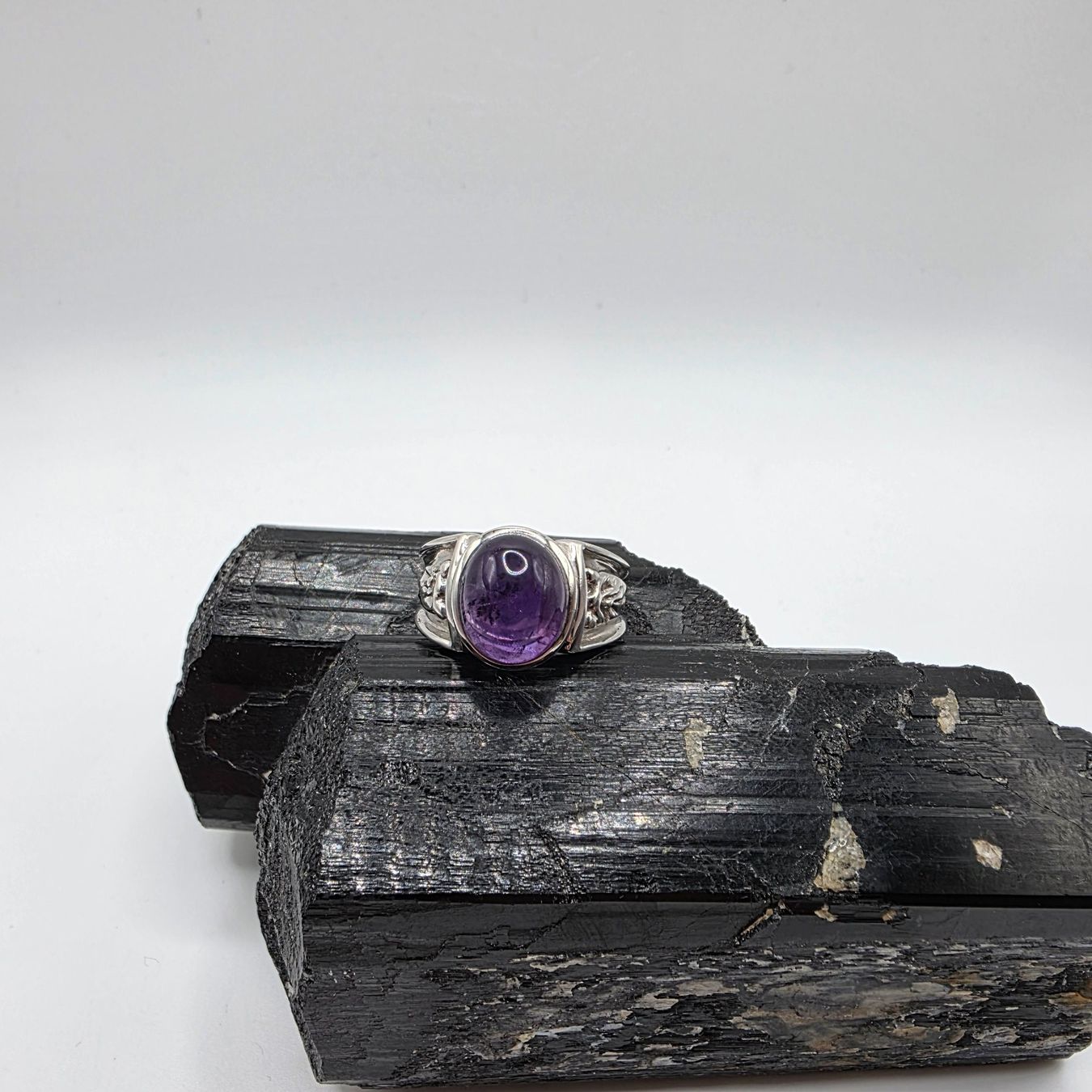Anelli: Wunderschöner Silberring mit Amethyst Grösse 60 – Nuovo (secondo la descrizione) da Füllinsdorf venduto da Faulan_6 1