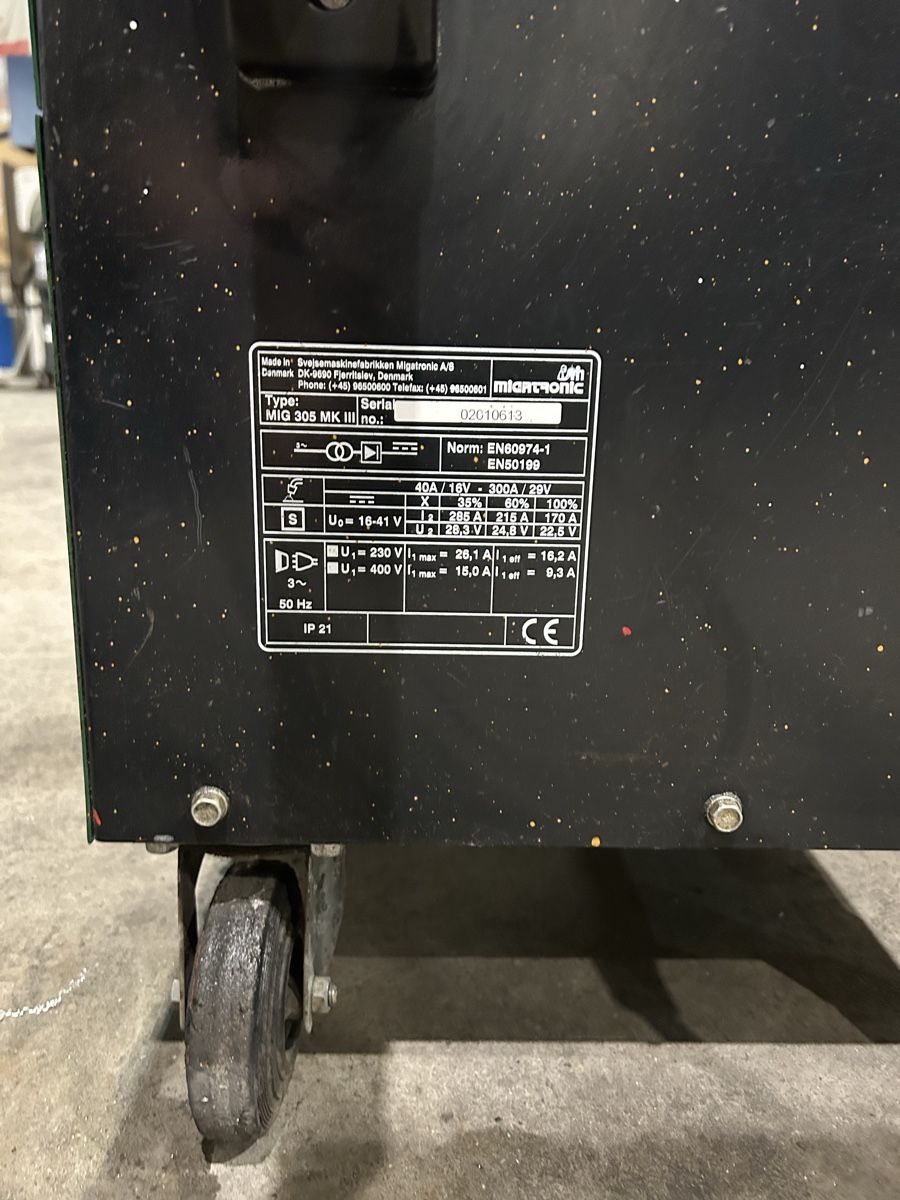Löten & Schweissen: Migatronic MIG 305 S – Gebraucht aus Grub SG von Rapidspetz 5