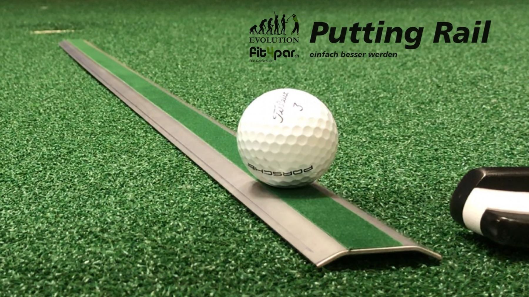 Altro per il golf: fit4par Putting Rail – Nuovo e nell'imballaggio originale da Lausen venduto da RicardoDeal
