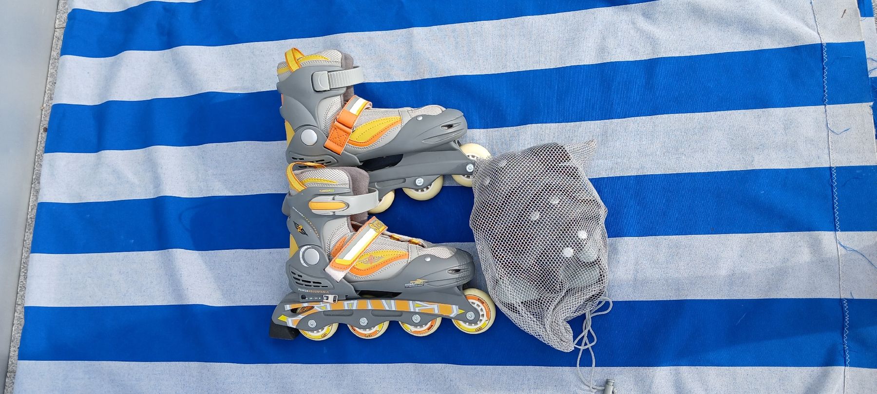 Inline-Skating & Rollschuhe: Kinder Inline Skates Grösse 36-38 einstellbar, guter Zustand – Gebraucht aus Kölliken von turimess 1