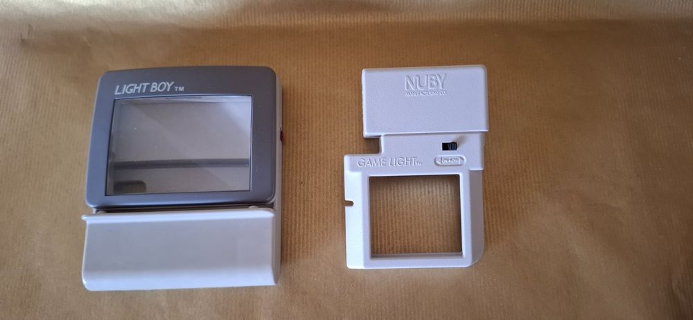 Retro Gaming - a Nintendo Game Boy Model No. DMG-01 with portable carry