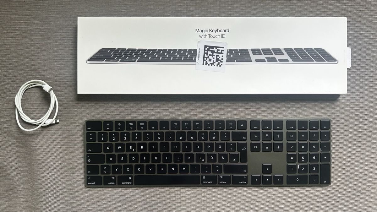 Apple Tastiere: Apple Magic Keyboard with numeric grey QWERTZ – Usato da Zürich venduto da monorail